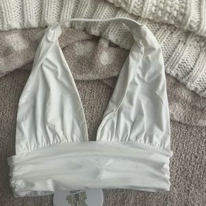 brand new princess polly white top